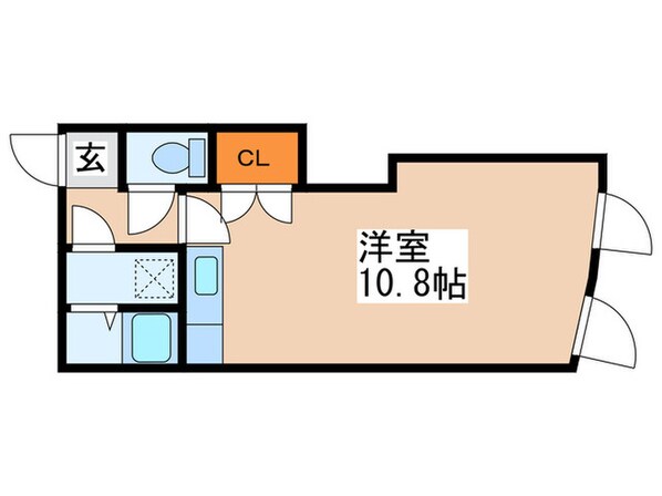 月寒マンションの物件間取画像